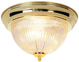 Monument 671677 Lighting 558731 Halophane Dome Ceiling Fixture Polished Brass