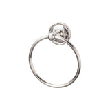 Top Knobs ED5BSNE TOP BATH (R) Edwardian Bath Towel Ring Brushed Satin Nickel