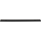 Top Knobs TK3284BLK Radcliffe 7 9/16" Center to Center Pull Backplate Flat Black