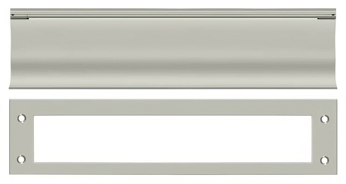 Deltana MS0030U15 satin nickel mail slot