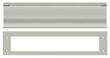 Deltana MS0030U15 satin nickel mail slot