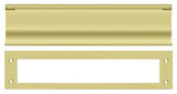 Deltana MS0030U3 polished brass mail slot