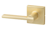 Sure-Loc MS101-SQ SB satin brass passage door lever