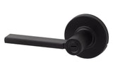 Sure-Loc MS102-RD FBL flat black privacy door lever