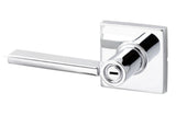 Sure-Loc MS102-SQ 26 polished chrome privacy door lever