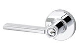 Sure-Loc MS107-RD 26 polished chrome keyed entry door lever