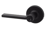 Sure-Loc MS107-RD FBL flat black keyed entry door lever
