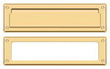 Deltana MS211CR003 lifetime polished brass mail slot