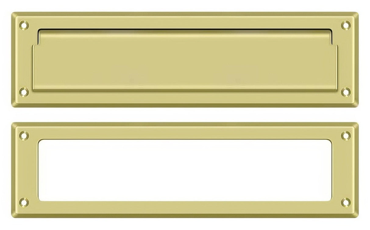 Deltana MS211U3 polished brass mail slot