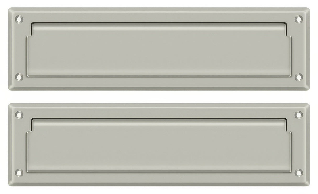Deltana MS212U15 brushed nickel mail slot