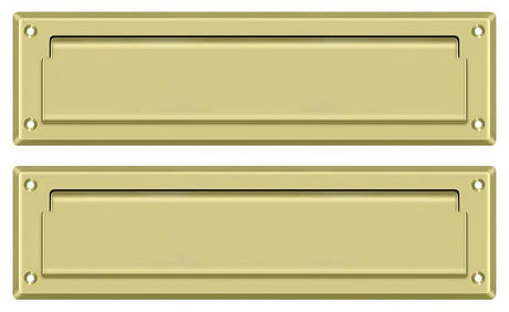 Deltana MS212U3 polished brass mail slot