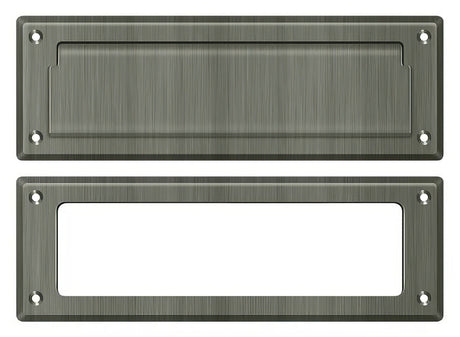 Deltana MS626U15A antique nickel mail slot