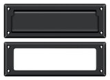 Deltana MS626U19 black mail slot