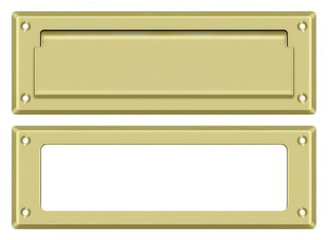 Deltana MS626U3 polished brass mail slot