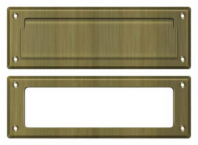 Deltana MS626U5 antique brass mail slot