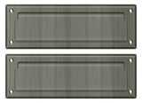 Deltana MS627U15A antique nickel mail slot