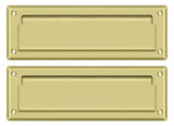 Deltana MS627U3 polished brass mail slot