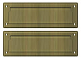 Deltana MS627U5 antique brass mail slot