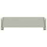 Deltana MSH158U15 satin nickel letter box hood