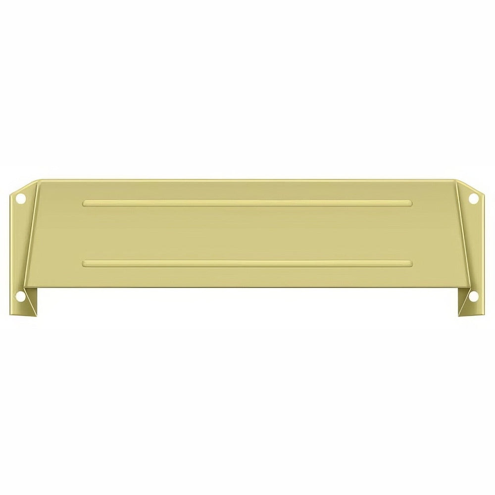 Deltana MSH158U3 bright brass letter box hood