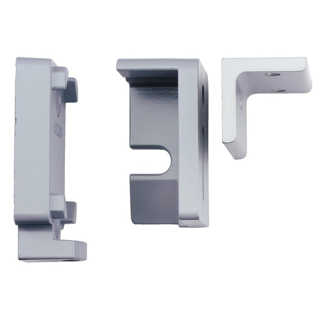 Von Duprin MT5428 lacquer sprayed aluminum mullion