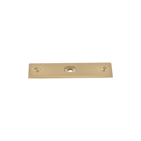 Top Knobs TK741HB Channing Knob Backplate Honey Bronze