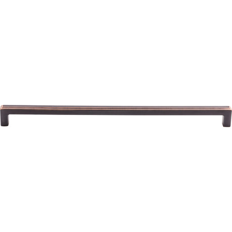 Top Knobs TK676UM Podium 12" Center to Center Bar Pull Umbrio