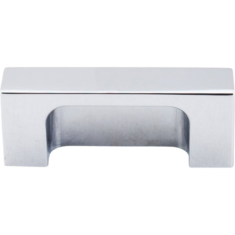 Top Knobs TK275PC Modern Metro 2" Center to Center Finger Pull Polished Chrome
