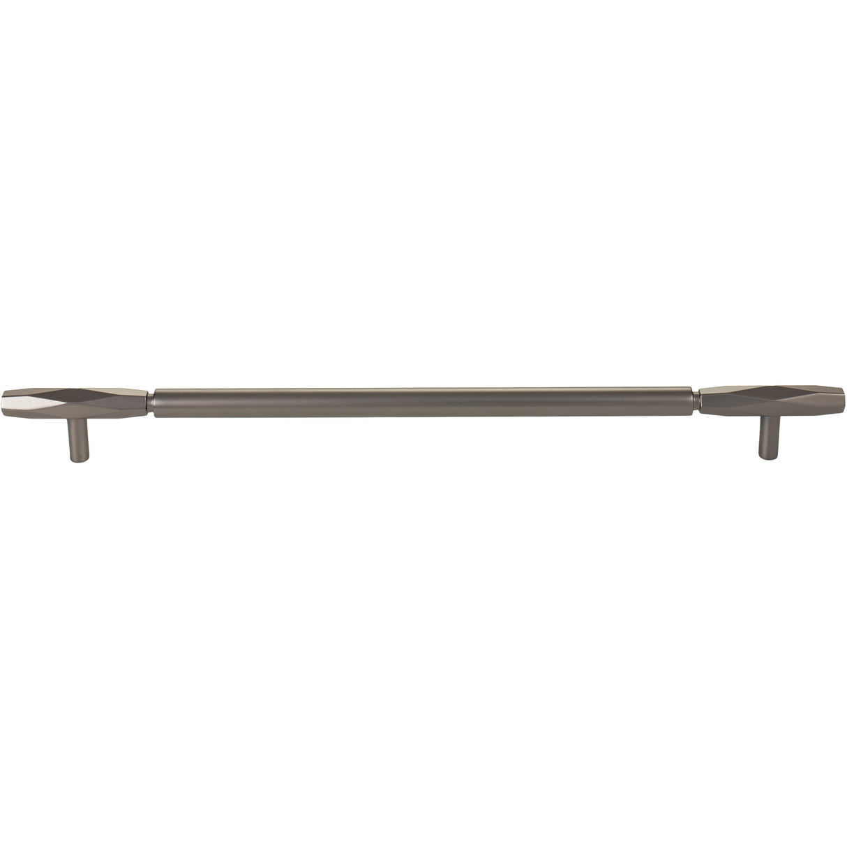 Top Knobs TK3088AG Kingsmill 18" Center to Center Appliance Pull Ash Gray