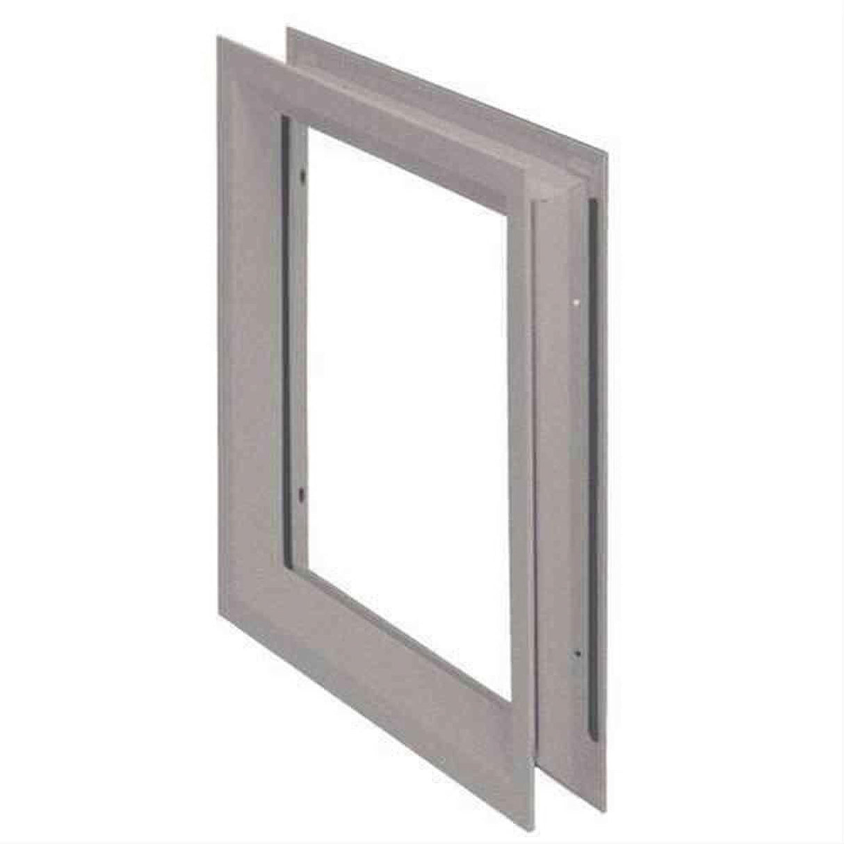 National Guard Products LFRA10012X12 12" x 12" Low Profile Self Attaching Lite Kit Prime Coat Finish
