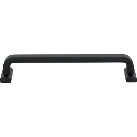 Top Knobs TK3164BLK Harrison 6 5/16" Center to Center Bar Pull Flat Black