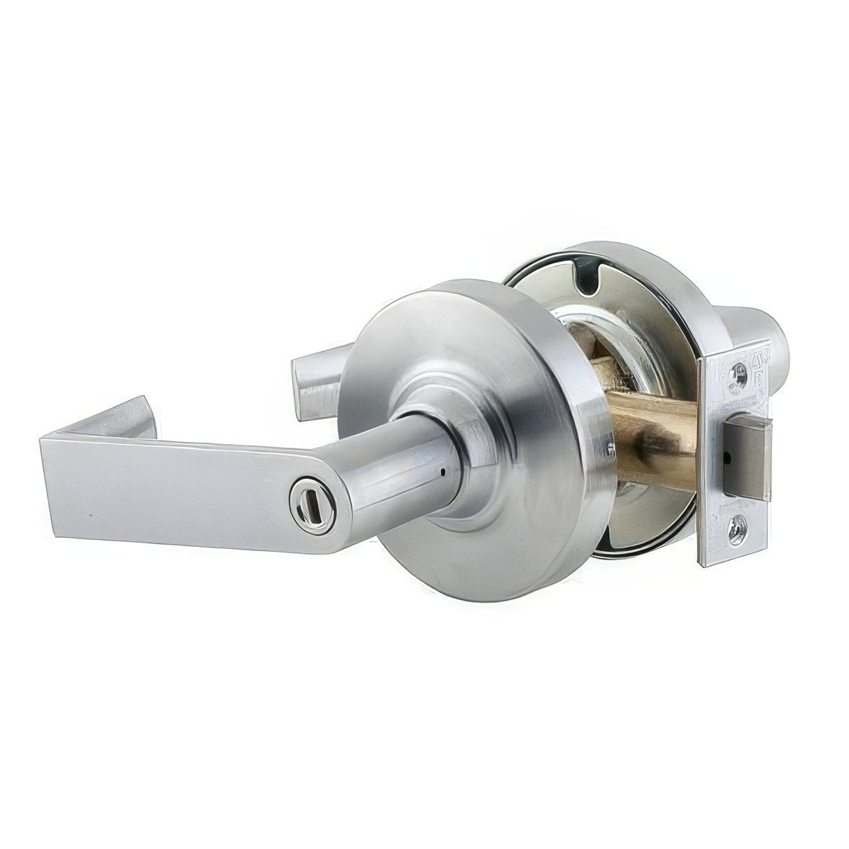 Schlage Commercial ND40RHO626 satin chrome privacy door lever