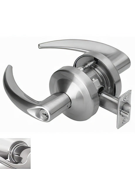 Schlage Commercial ND50LOME625 polished chrome office door lever