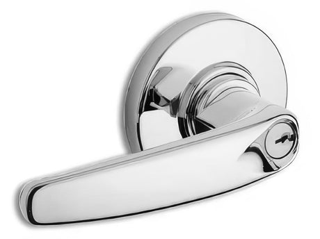 Schlage Commercial ND53BATH625 polished chrome keyed entry door lever
