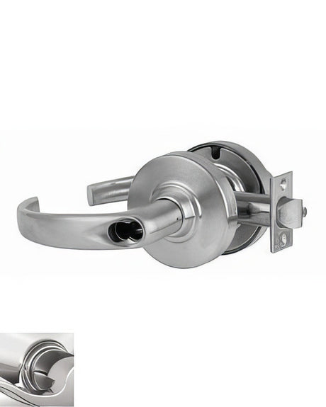 Schlage Commercial ND53BSPA625 polished chrome keyed entry door lever