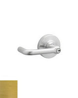 Schlage Commercial ND53BTLR606 satin brass keyed entry door lever