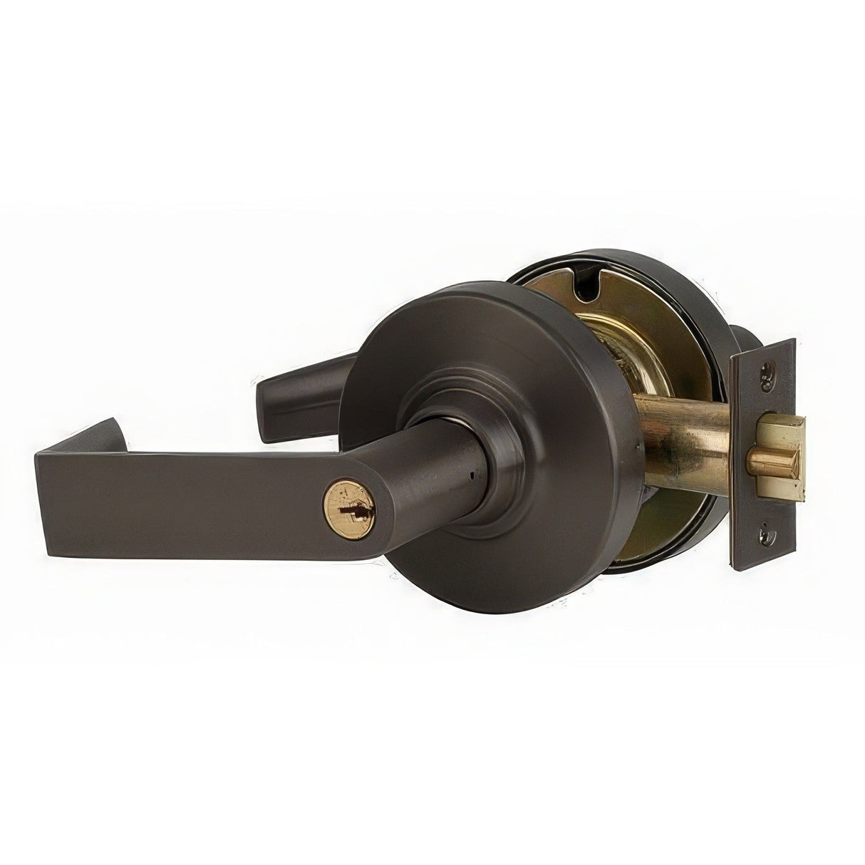 Schlage Commercial ND53LRHO613 oil rubbed bronze keyed entry door lever