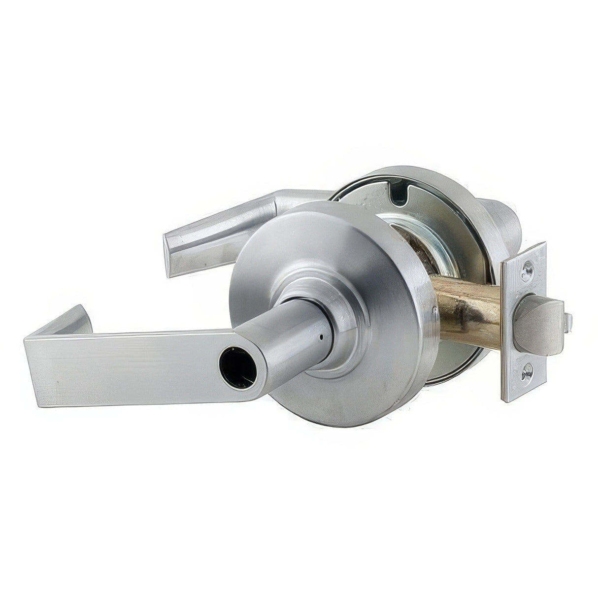 Schlage Commercial ND53LRHO626 satin chrome keyed entry door lever