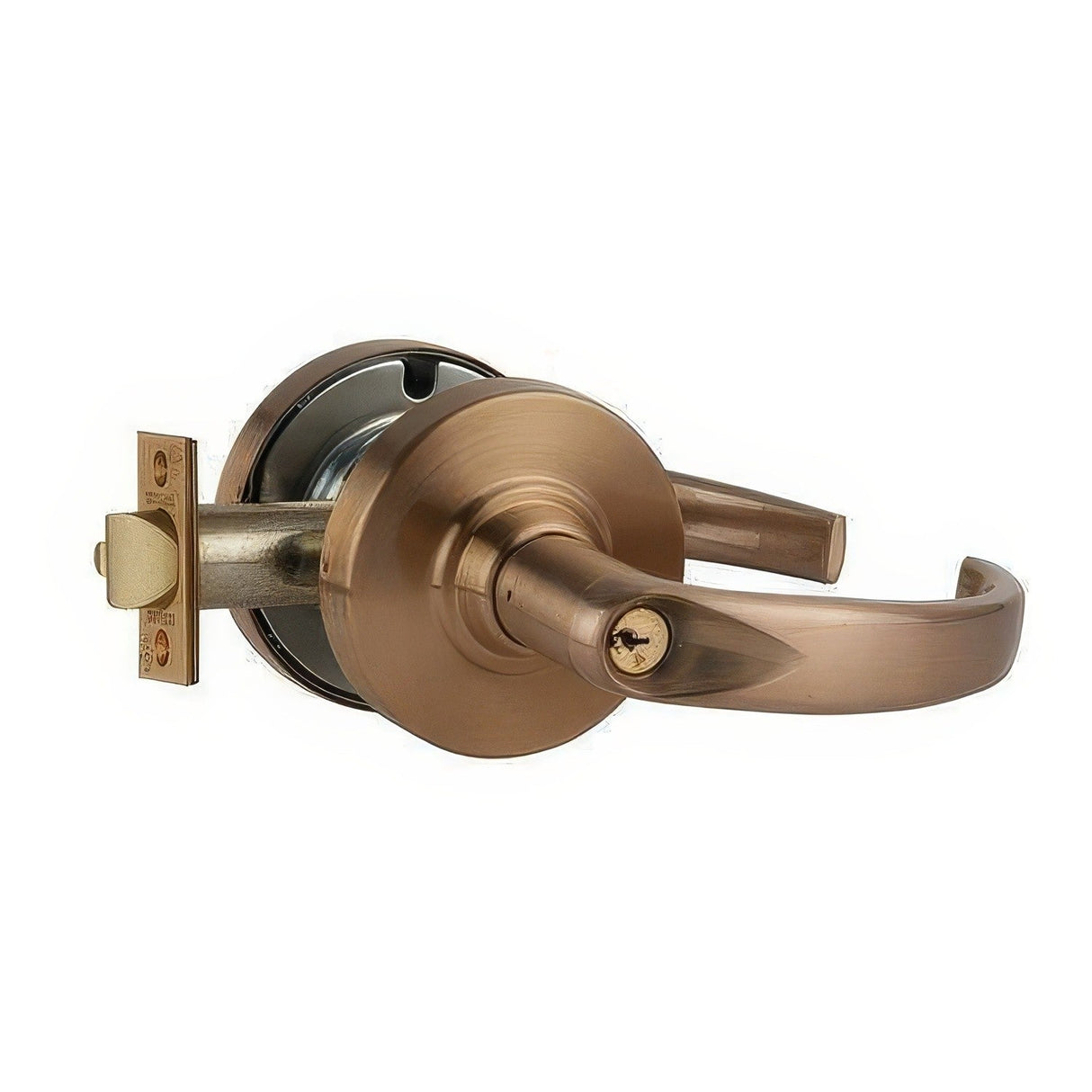 Schlage Commercial ND53LSPA612 satin bronze keyed entry door lever
