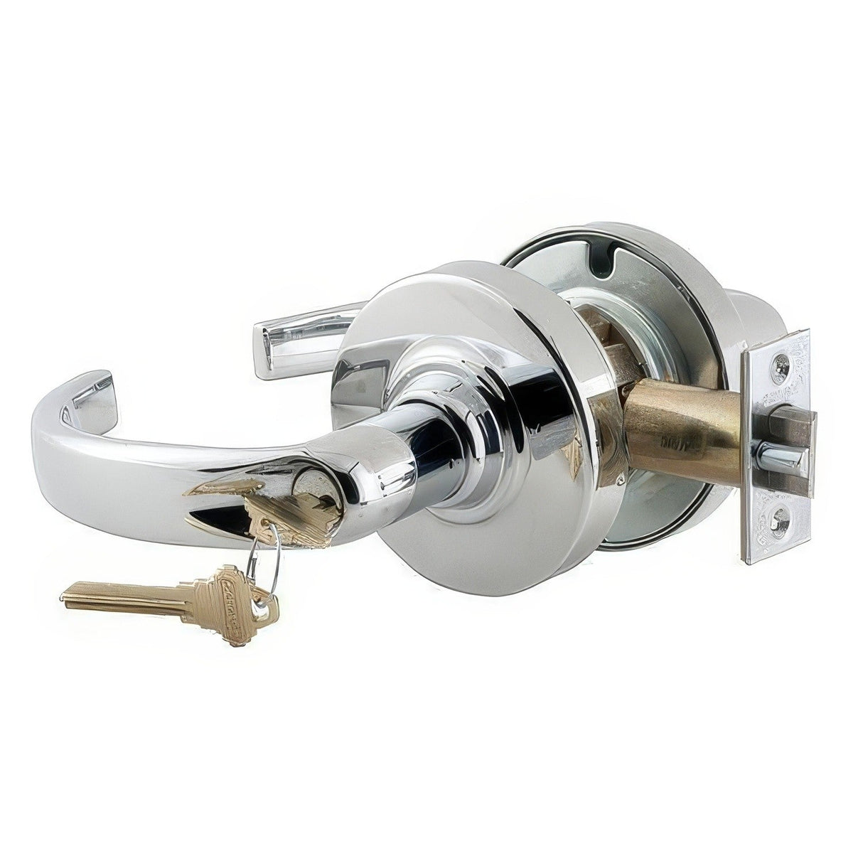 Schlage Commercial ND53LSPA625 polished chrome keyed entry door lever