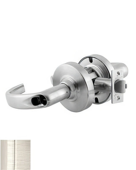 Schlage Commercial ND53RSPA619 satin nickel keyed entry door lever