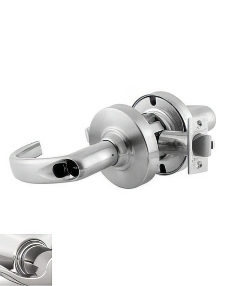 Schlage Commercial ND53RSPA625 polished chrome keyed entry door lever