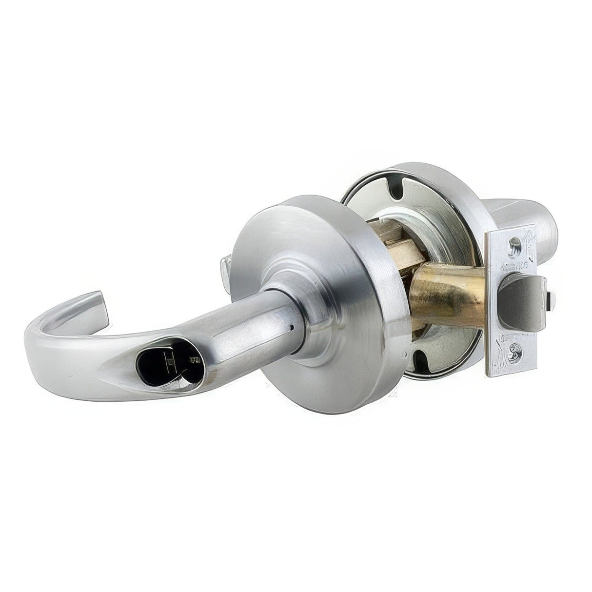 Schlage Commercial ND53RSPA626 satin chrome keyed entry door lever