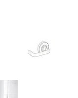 Schlage Commercial ND60CDTLR626 satin chrome vestibule door lever