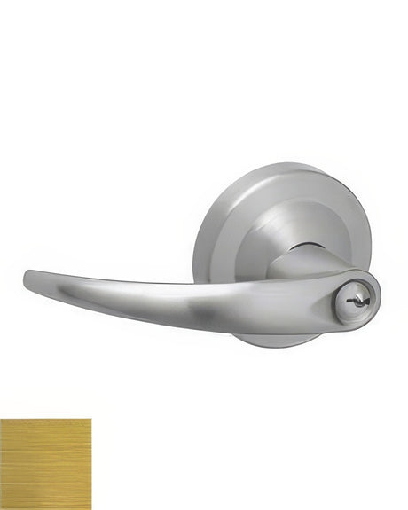 Schlage Commercial ND66CDOME606 satin brass store door lever