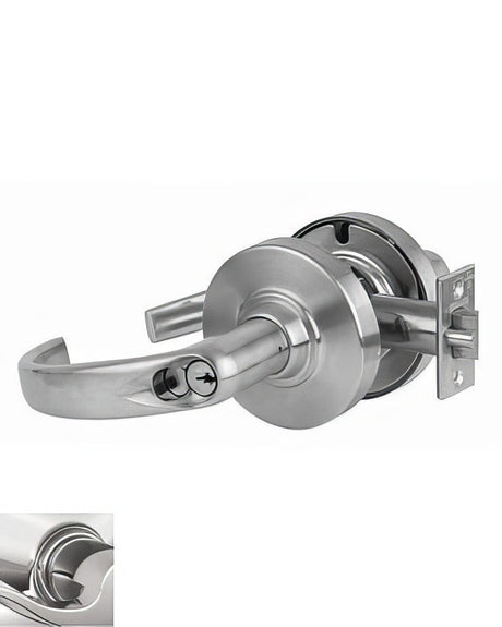 Schlage ND70RSPA625 Sparta classroom classroom door lever, additional view