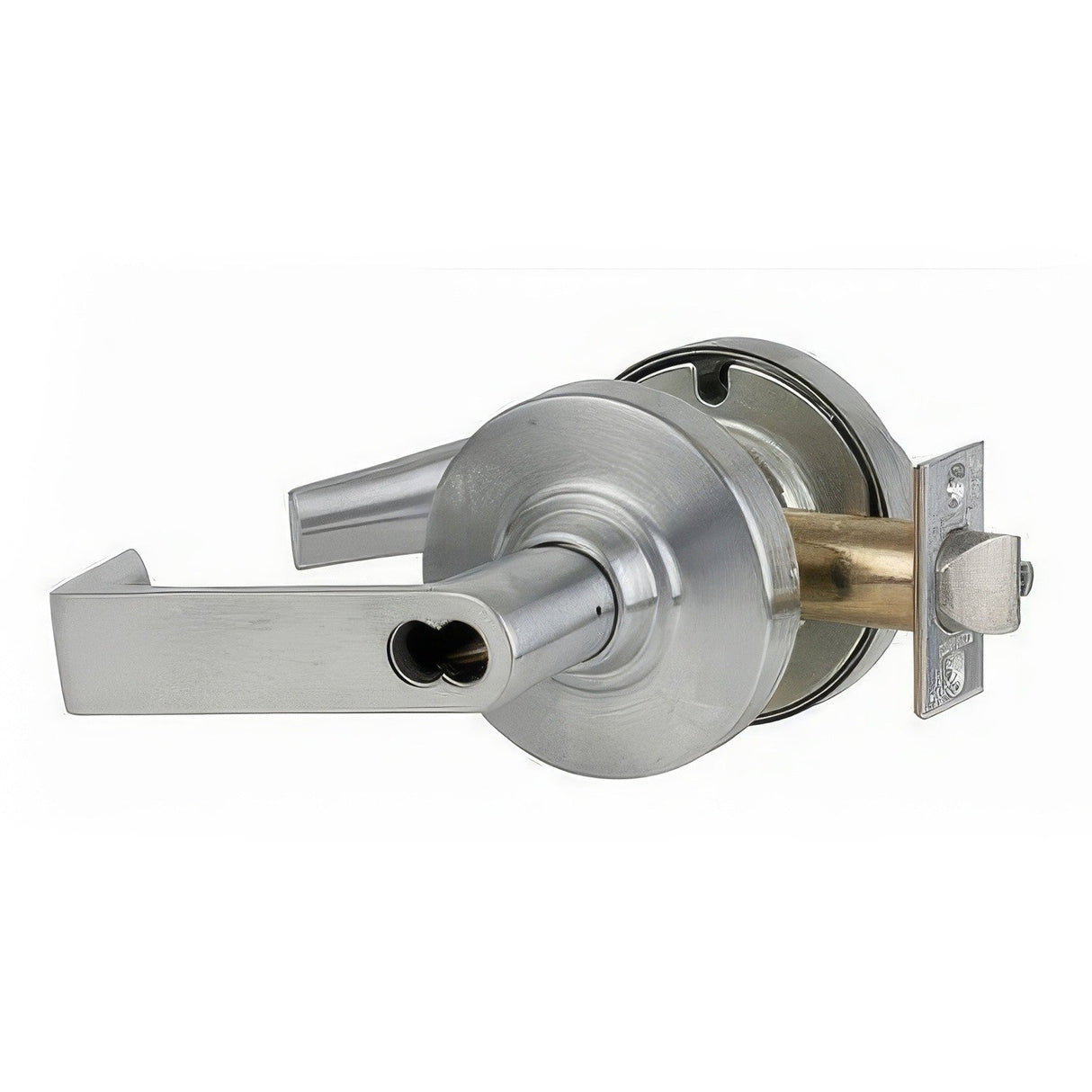 Schlage Commercial ND80BRHO626 satin chrome keyed showroom door lever