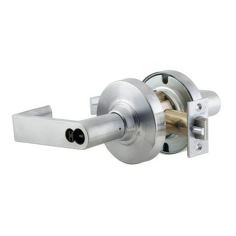 Schlage Commercial ND80RRHO626 satin chrome keyed showroom door lever