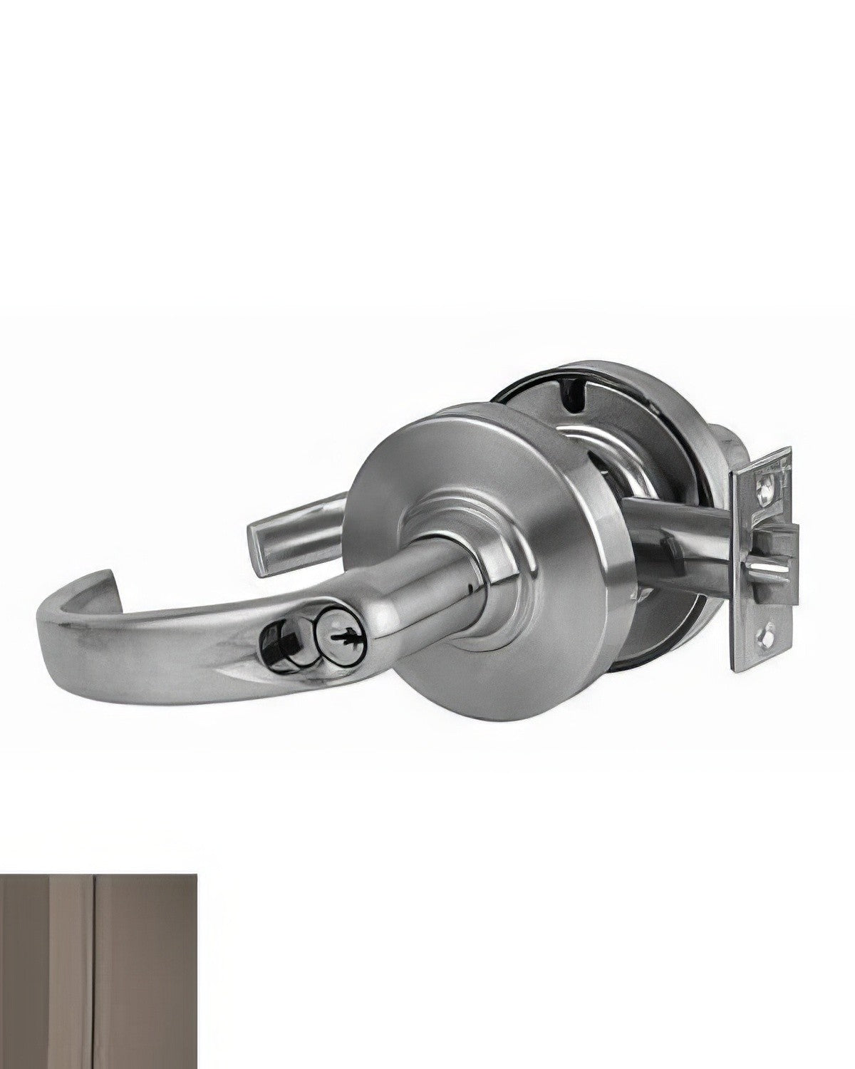 Schlage Commercial ND80RSPA613 oil rubbed bronze keyed showroom door lever