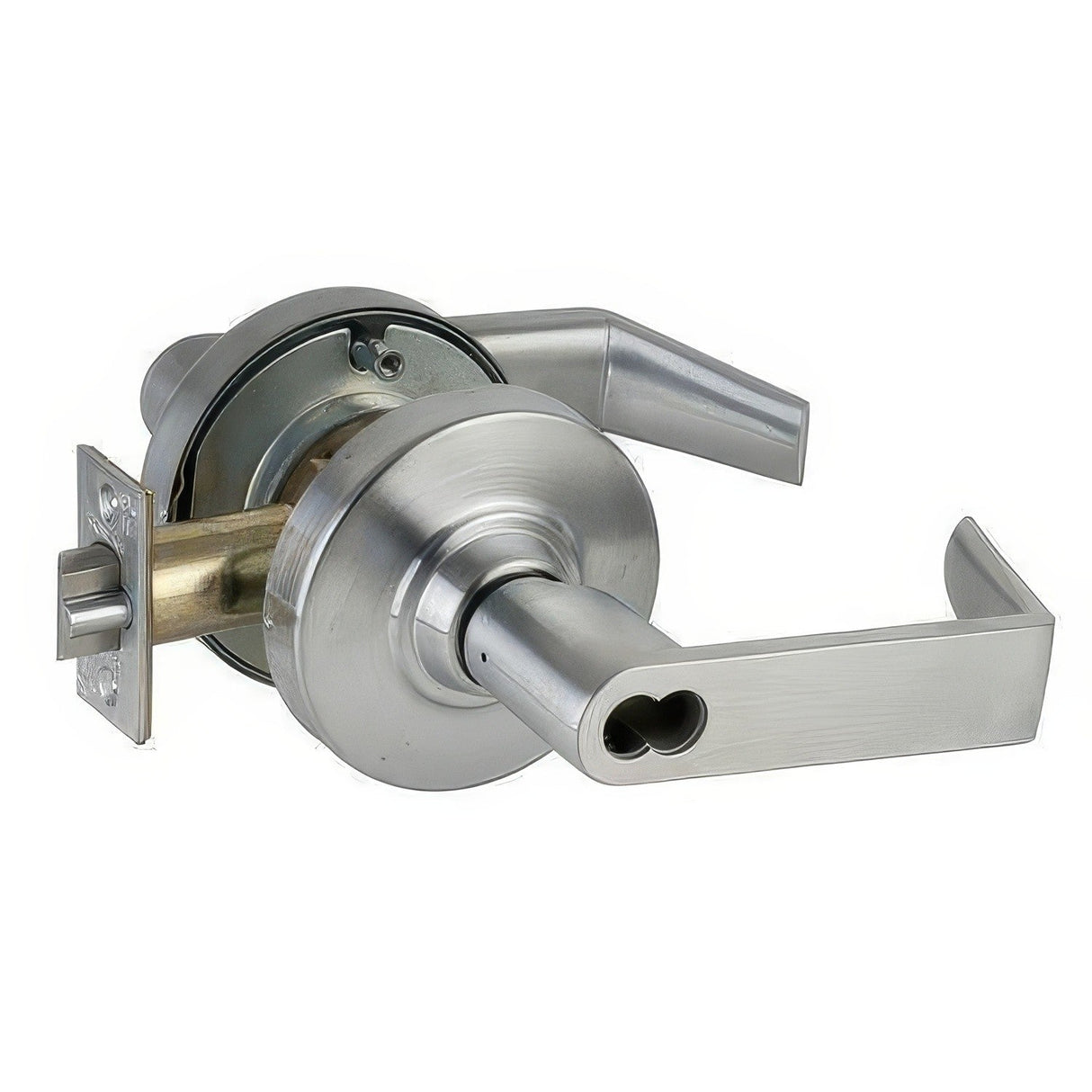 Schlage Commercial ND82BRHO626 satin chrome institution lock door lever